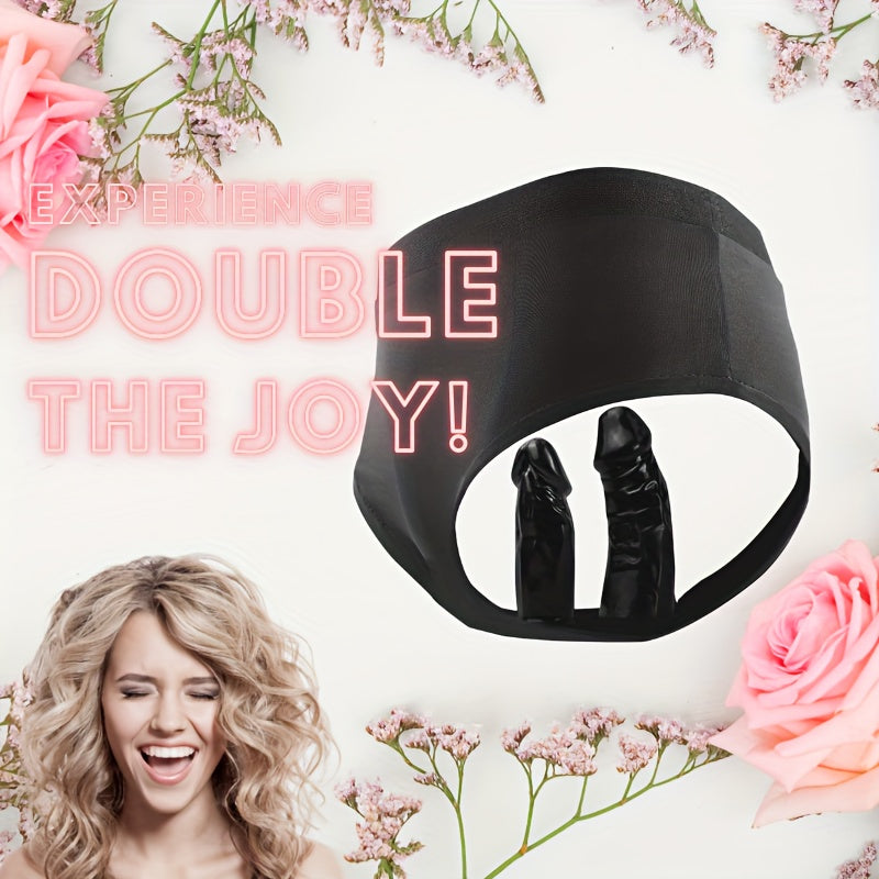 1 Piece Of Novacciva Wearable Toy Dildo Pants, Female Chastity Belt With Dildo Plug, Anal Stuffed Underwear, Dildo Pants Underwear Sexy