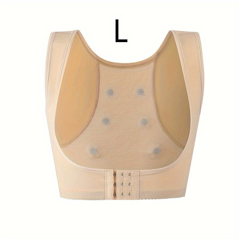 Novacciva Invisible Body Shaper Corset Women Chest Posture Corrector Belt Back Shoulder Support Brace Posture Correction For Health Care, Fit Up To 99.21-198.42LB