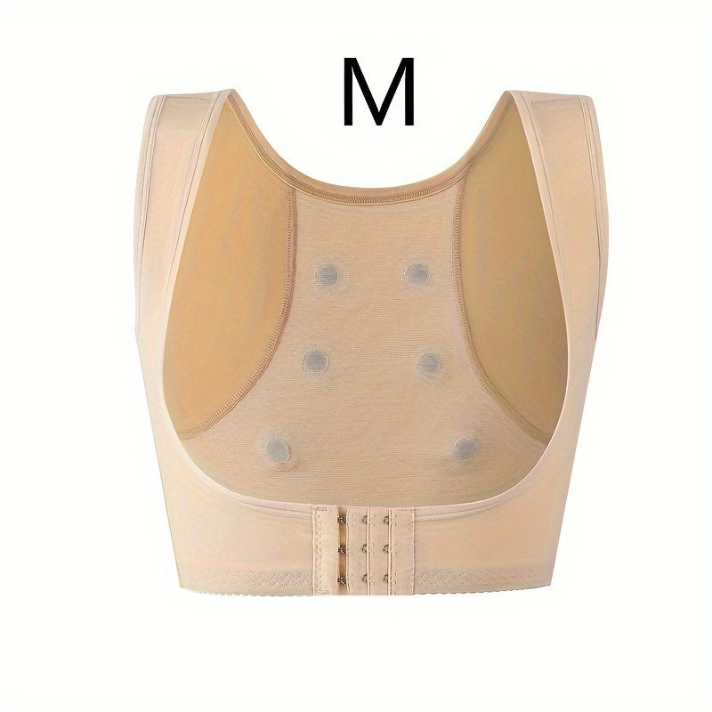 Novacciva Invisible Body Shaper Corset Women Chest Posture Corrector Belt Back Shoulder Support Brace Posture Correction For Health Care, Fit Up To 99.21-198.42LB